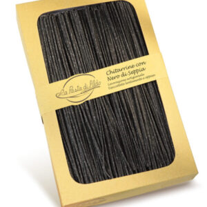 Chitarrine con Nero di Seppia (med blekksprutblekk) 250gr, Pasta di Aldo