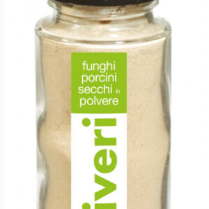 Oliveri tørket steinsopp-pulver