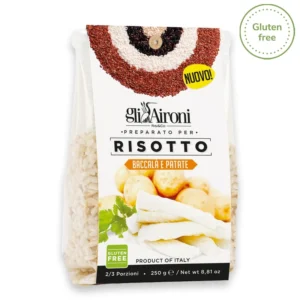 Risotto med Klippfisk- og potet, GliAironi