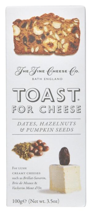Toast m/ dadler, nøtter og gresskarfrø Fine Cheese Company